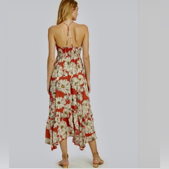 Free People Heatwave Floral Print Maxi Dress in Sunset Combo - Picture 2 of 8